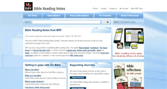 Desktop Screenshot of biblereadingnotes.org.uk